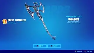 Fortnitemares *New UNMAKER Pickaxe review & gamplay
