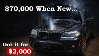 Этот BMW X5 когда-то стоил 70 000 долларов… Я только что купил его за 2000 долларов.