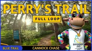 Perry's Trail (BLUE) ** FULL LOOP ** - Cannock Chase