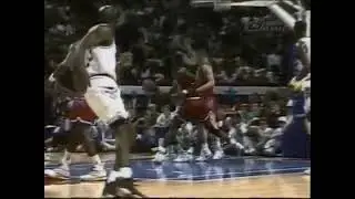 Patrick Ewing 4 dunks over David Robinson