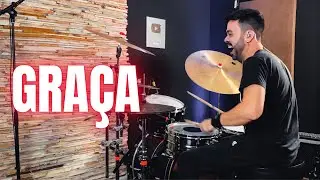 Graça - Israel Salazar - JC Batera (DRUM COVER)