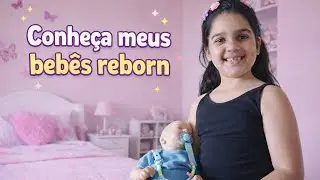  Conhe&ccedil;a meus beb&ecirc;s reborn! 👶💖