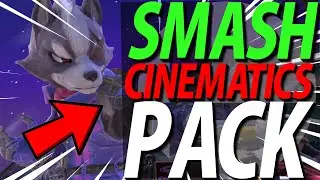 Smash Ultimate Cinematics Pack (For Creators without Capture Cards) 20+ ELEMENTS