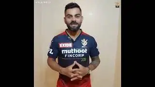 //Virat kohli Unboxing RCB New Jersey for IPL 2022//