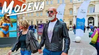 COOL MODENA. Italy - 4k Walking Tour around the City - Travel Guide. trends, moda #Italy