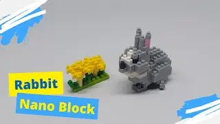 Rabbit | animal | Nano Blocks | WiseHank #build #blocks #bricks #lego