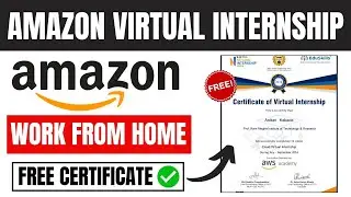 🛑Amazon Free Gen Al Internship 2026 Online Internship for All College Students |Free Certificate 🔥