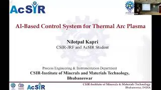 AI Based Control System for Thermal Arc Plasma -DLAI8