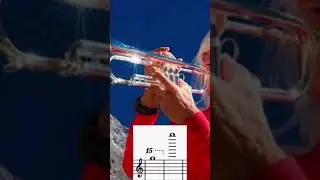 The HIGHEST Notes Ever Hit on Trumpet! 🎺🔥#trumpet #highnotes  #fyp