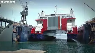 HIGHSPEED 4  (High Speed Craft) - Hellenic Seaways (Dry Docking)