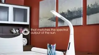 OttLite WorkWell Series - The Twist Desk Lamp