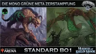 MONO GREEN AGGRO WILL ES NOCHMAL WISSEN | MTG ARENA STANDARD GUIDE