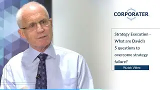 Strategy Execution -  What are David&rsquo;s 5 questions to overcome strategy failure?