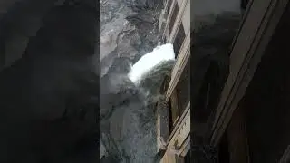 Removing dam intake gates silt by its back water pressure.