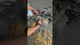 E-waste to gold.#goldrefining #ewaste