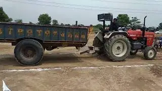 Trolley back testing in simbal jhalian harrow competition 4