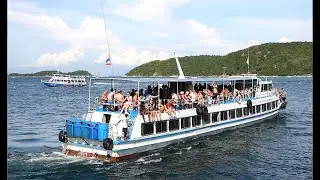 Ferry Crossing to Tawaen Beach, Koh larn island 🚢｜Pattaya city, Thailand 🇹🇭