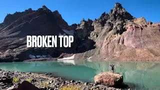 Broken Top and No Name Lake. Bend Oregon Day hike October 12, 2022 (permit required)