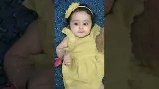 cute baby girl status video #cutebaby #tiktok #shorts #Haniabarbhuiya #babygirl