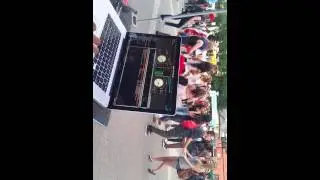 DJ chak$ spinning Calgary downtown@ Canada Day !