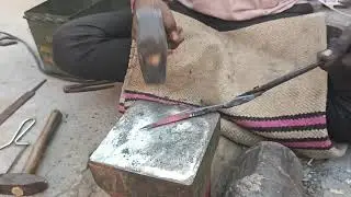 Amazing slow video of hammering hot morchnag