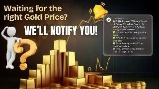 How to Set Gold Price Alert on Mobile |Step-by-Step Guide using Finvedik GoldBiz|#shorts #goldprice