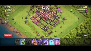 5) Revenge attack with balloon raid on enemy base #baloons #lavahound #ragespell #clashofclans