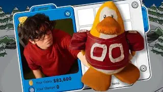I made the CLUB PENGUIN PLUSH I dreamed of as a child