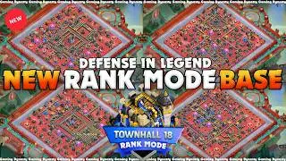 NEW TH18 LEGEND & WAR BASE LINKS | BEST ANTI 2 STAR TH18 BASES | CLASH OF CLANS 🔥