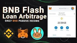 FLASHLOAN ATTACK HOW TO EARN BNB BSC USING Flash loan ARBITRAGE VIA REMIX SOLIDITY !