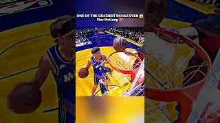 McClung's Double Dunk 🤯😨 Slam Dunk Contest #nba