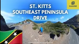 🇰🇳 St. Kitts Must Do! Beautiful Island Drive! The SE Peninsula Scenic Drive
