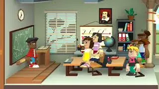 Toontastic 3D: The Sisters At School — ToontasticWithSalam
