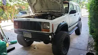 Jeep Cherokee xj turbo Di&eacute;sel swap.by Villagra Performance.