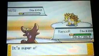Pokemon WiFi Battle #107 vs ott60v (NU Battle His 50 subs Special)