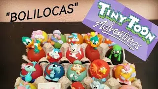 Colección de las BOLILOCAS de los TINY TOONS lanzada por Sonrics en el año 1996. #bolilocas
