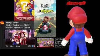 Mario nunca fue mala persona: Mario x peach (polémica).