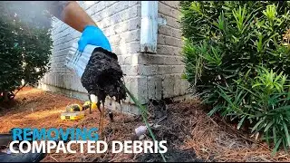 How Compacted Debris Is Removed From Downspouts Gutters