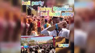 nhru Stadium ￼vvip holi😳
