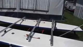 Surfbrett Katamaran aus DDR Delta Surfboards