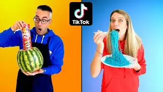 ¡PROBANDO NUEVOS FOOD HACKS TIKTOK!