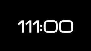 111 Minute Countdown Timer / NO SOUND