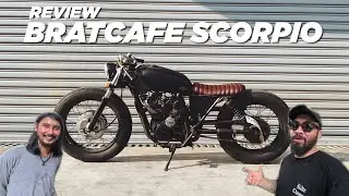 REVIEW MOTOR CUSTOM BRATCAFE PESONA DAVID BECKHAM!