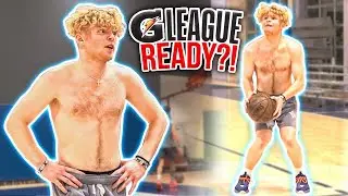 TRAINING TJASS FOR THE NBA G-LEAGUE?! 👀 | Jordan Lawley Basketball