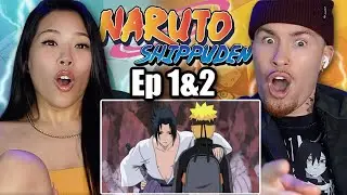 OMFG ITS FINALLY HERE!😭 | Naruto Shippuden Reaction Ep 1-2