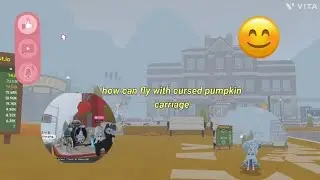 Tutorial for  how can fly with cursed pumpkin carriage 🪽. #subscribe #playtogether 