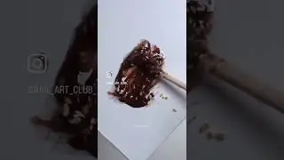 🍫CHOCOLATE NAILS 💅🏻 #nail #nailart #nailvideos