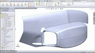 SolidWorks Surfacing to Create FSAE Body Work - Part 2