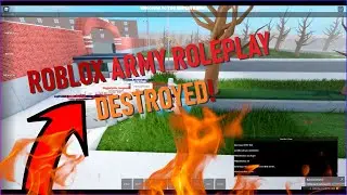 Admin Abusing in a Roblox Military Game - Roblox Exploiting