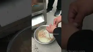 Chicken intestine cleaner machine